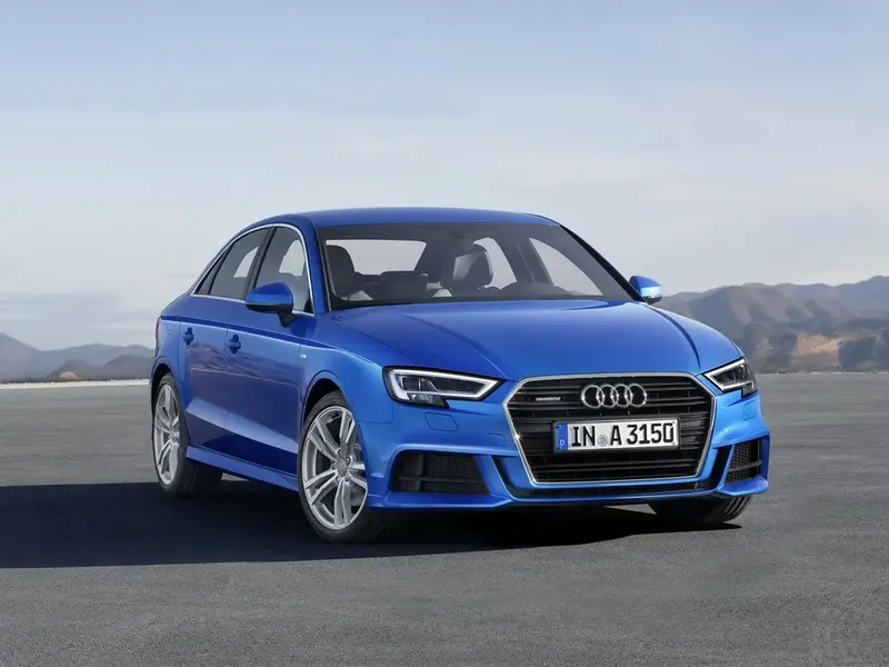 Audi A3 рестайлинг 2016, седан, 3 поколение, 8V (04.2016 - 05.2020)