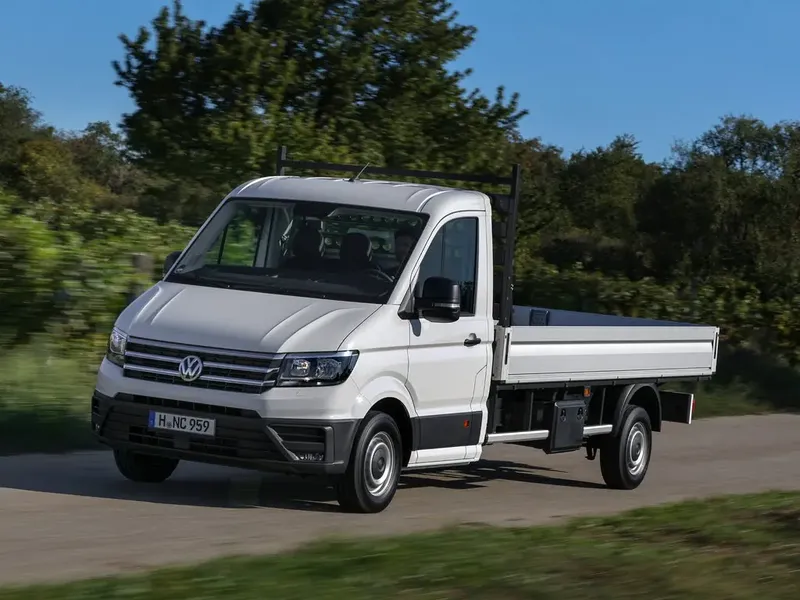 Volkswagen Crafter 2016, шасси, 2 поколение, 7C0 (07.2016 - 12.2022)