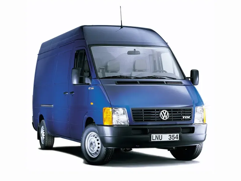 Volkswagen LT 1996, цельнометаллический фургон, 2 поколение, Typ 2D (01.1996 - 07.2006)