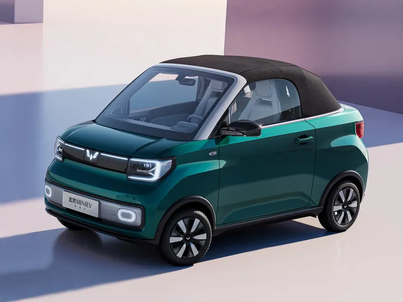 Wuling Hongguang Mini EV 2022, открытый кузов, 1 поколение (09.2022 - н.в.)