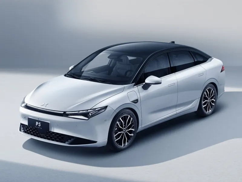 Xpeng P5 рестайлинг 2023, седан, 1 поколение (09.2023 - н.в.)