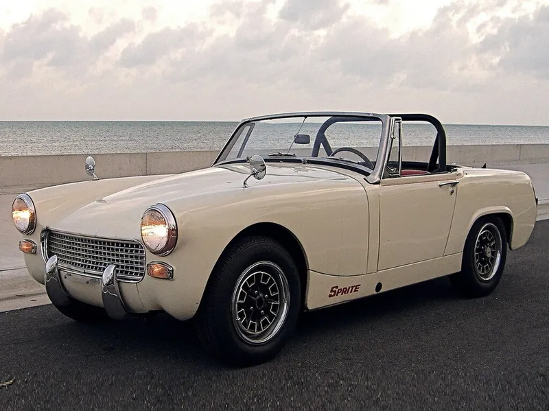Austin-Healey Sprite 1964, открытый кузов, 3 поколение, AN8 (03.1964 - 09.1966)