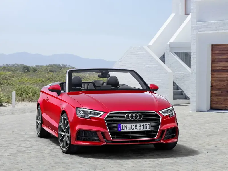 Audi A3 рестайлинг 2016, открытый кузов, 3 поколение, 8V (04.2016 - 05.2020)