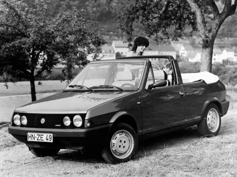 Fiat Ritmo рестайлинг 1982, открытый кузов, 1 поколение, 138 (10.1982 - 12.1984)