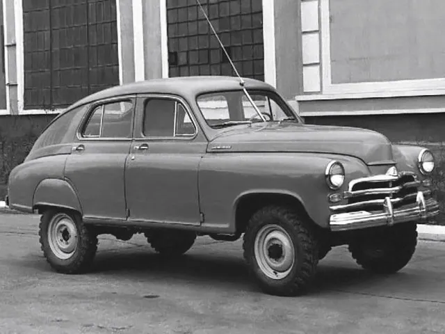 ГАЗ М-72 1955, седан, 1 поколение (09.1955 - 12.1958)