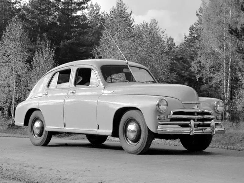 ГАЗ Победа 1955, седан, 3 поколение, Третья серия (02.1955 - 05.1958)
