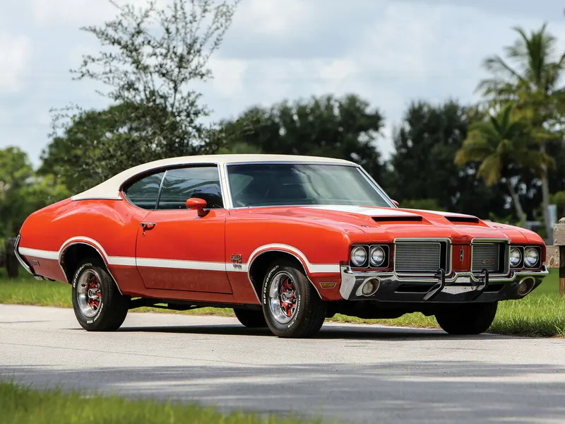 Oldsmobile Cutlass 4-й рестайлинг 1971, купе, 3 поколение (09.1971 - 09.1972)