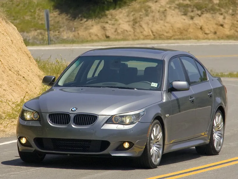 BMW 5-Series рестайлинг 2007, седан, 5 поколение, E60 (09.2007 - 03.2010)