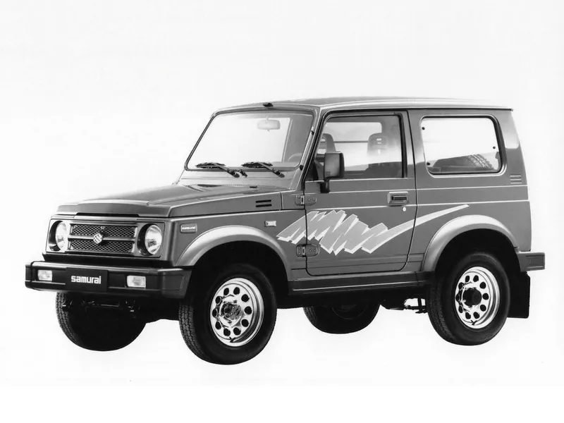 Suzuki Samurai рестайлинг 1992, джип/suv 3 дв., 1 поколение (01.1992 - 01.1998)