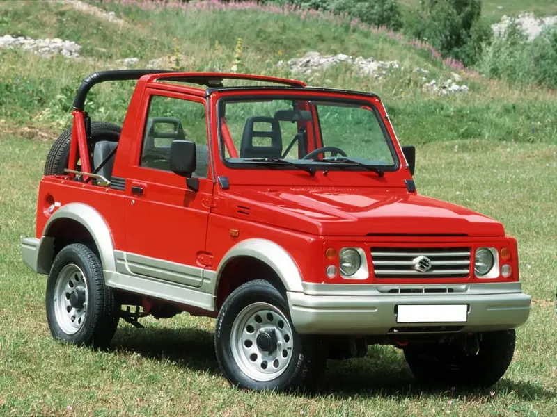 Suzuki Samurai 2-й рестайлинг 1998, открытый кузов, 1 поколение (01.1998 - 12.2003)