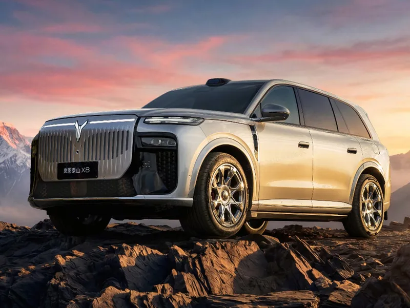 Voyah Taishan X8 2026, джип/suv 5 дв., 1 поколение (03.2026 - н.в.)