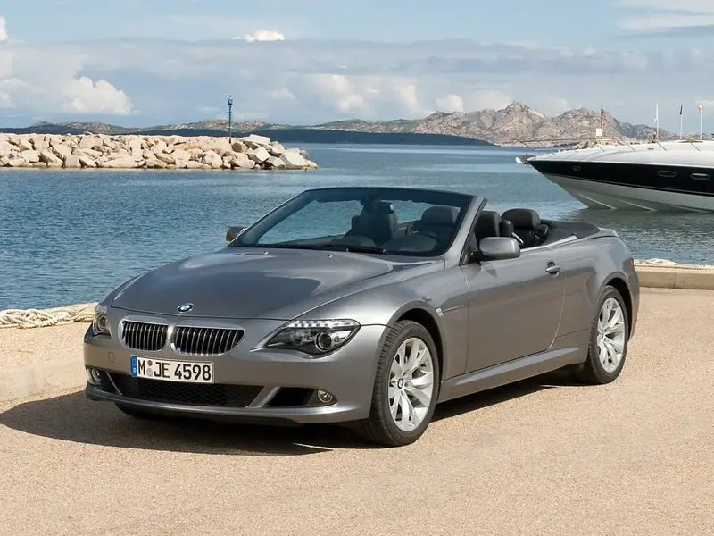BMW 6-Series рестайлинг 2007, открытый кузов, 2 поколение, E64 (09.2007 - 07.2010)