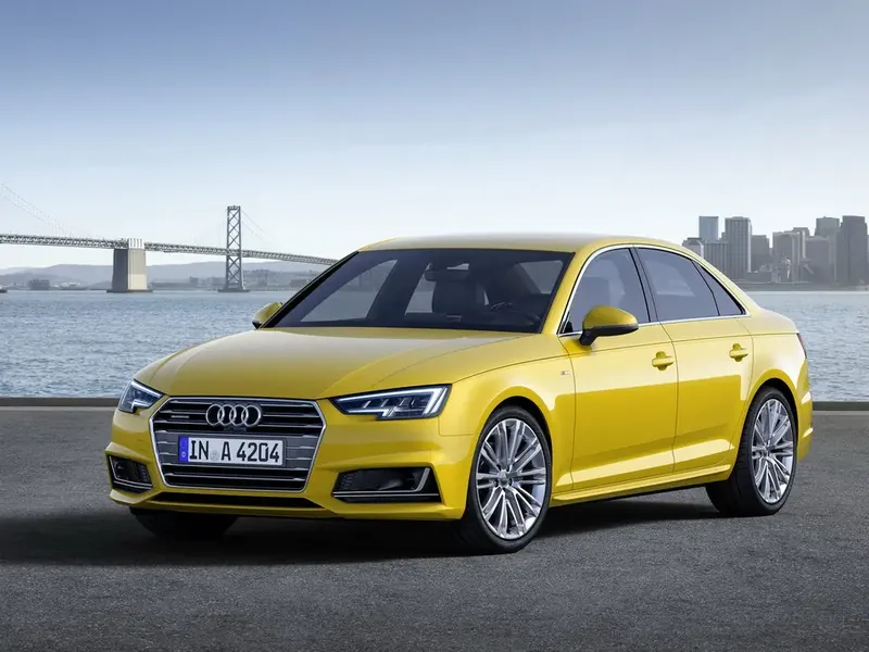 Audi A4 2015, седан, 5 поколение, B9 (06.2015 - 07.2020)