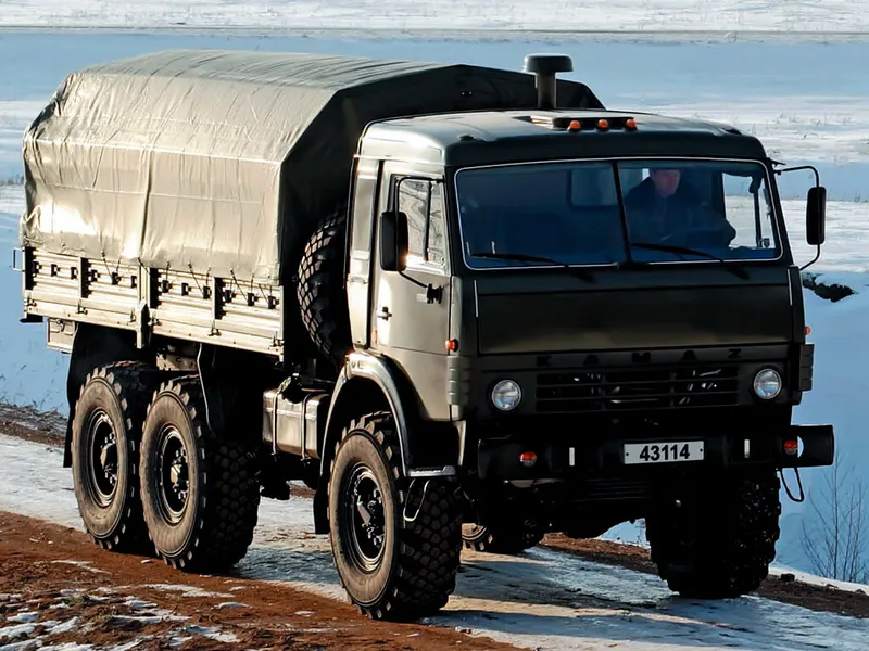 КамАЗ 43114 1996, бортовой грузовик, 1 поколение (01.1996 - 01.2003)