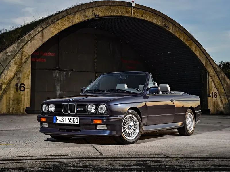 BMW M3 1988, открытый кузов, 1 поколение, E30 (05.1988 - 06.1991)