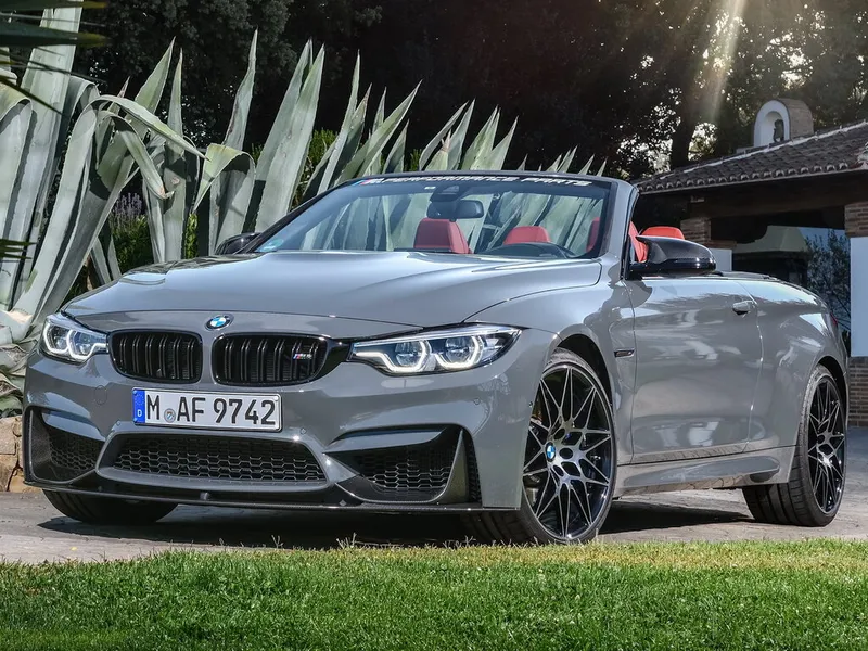BMW M4 рестайлинг 2017, открытый кузов, 1 поколение, F83 (03.2017 - 08.2020)