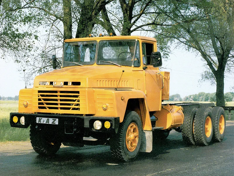 КрАЗ 250 1978, шасси, 1 поколение (01.1978 - 12.1992)