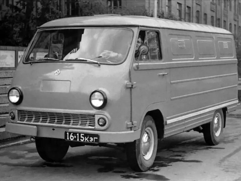 ЕрАЗ 762 2-й рестайлинг 1976, цельнометаллический фургон, 1 поколение, 762 (09.1976 - 08.1979)