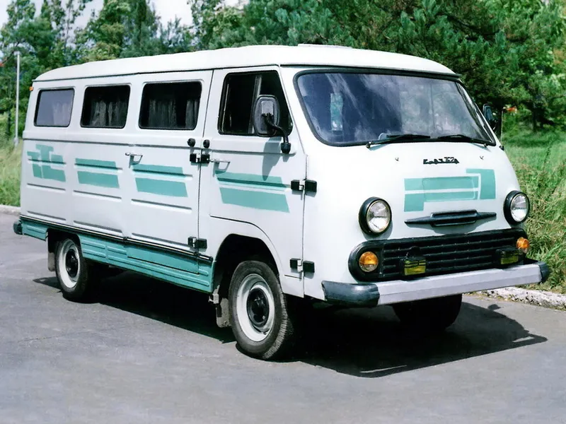 ЕрАЗ 762 3-й рестайлинг 1988, цельнометаллический фургон, 1 поколение, 762 (09.1988 - 05.1996)