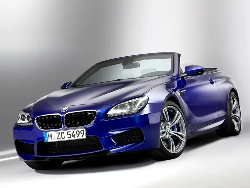 BMW M6 2012, открытый кузов, 3 поколение, F12 (03.2012 - 02.2015)
