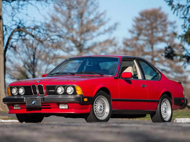 BMW M6 1986, купе, 1 поколение, E24 (09.1986 - 07.1989)