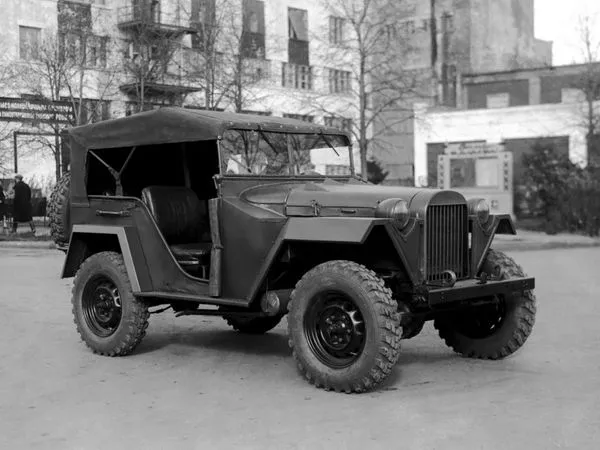 ГАЗ 67 1943, джип/suv 3 дв., 1 поколение (09.1943 - 08.1953)
