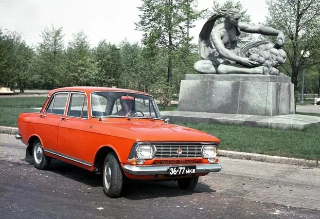 Москвич 412 рестайлинг 1969, седан, 1 поколение (12.1969 - 05.1976)