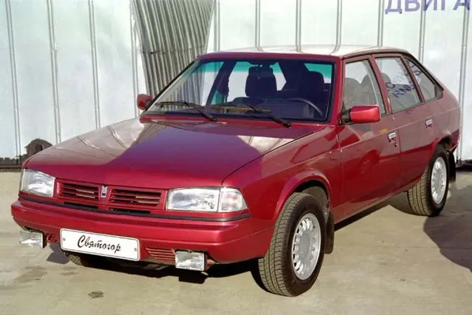 Москвич 2141 рестайлинг 1997, хэтчбек 5 дв., 1 поколение (12.1997 - 03.2002)