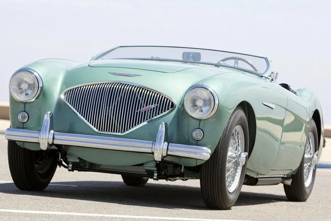 Austin-Healey 100 1953, открытый кузов, 1 поколение, BN1 (05.1953 - 08.1955)