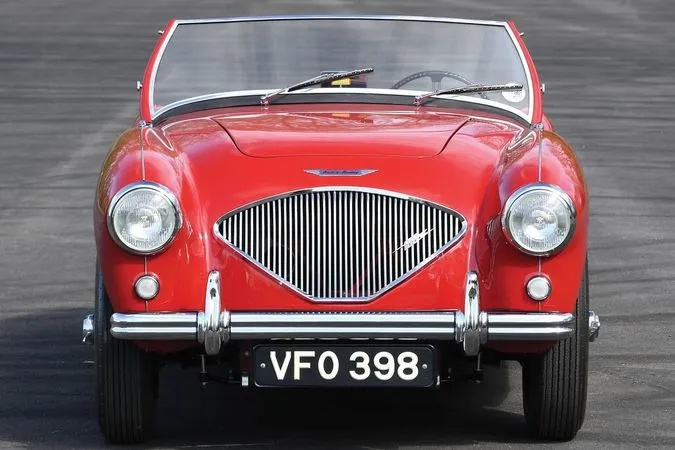 Austin-Healey 100 1955, открытый кузов, 1 поколение, BN2 (08.1955 - 08.1956)