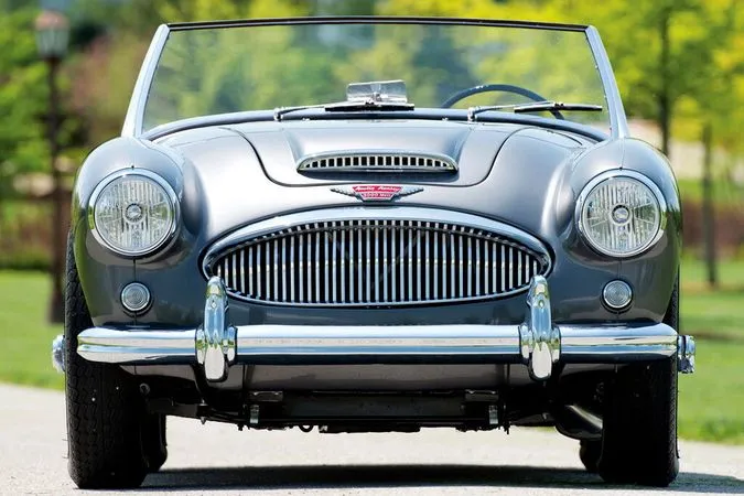 Austin-Healey 3000 1961, открытый кузов, 2 поколение, BN7 (04.1961 - 03.1962)