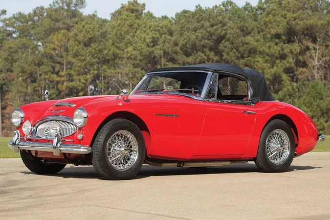 Austin-Healey 3000 1962, открытый кузов, 2 поколение, BJ7 (08.1962 - 05.1964)