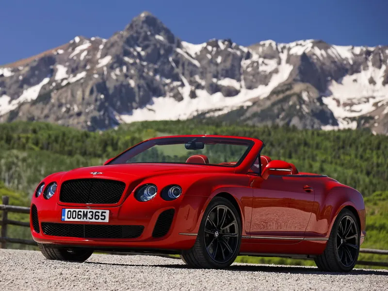 Bentley Continental GT рестайлинг 2009, открытый кузов, 1 поколение (01.2009 - 07.2012)