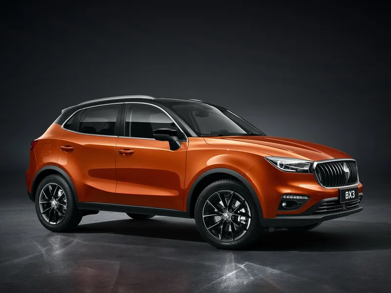 Borgward BX3 2019, джип/suv 5 дв., 1 поколение (12.2019 - 01.2021)