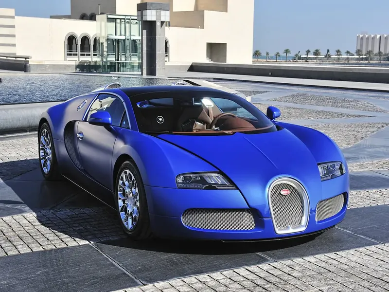Bugatti Veyron 2009, открытый кузов, 1 поколение (04.2009 - 02.2012)