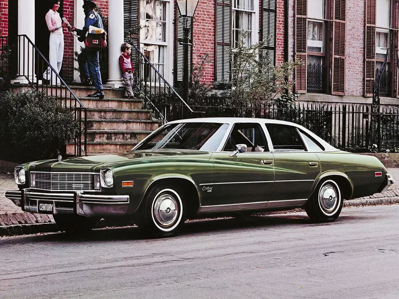 Buick Century 2-й рестайлинг 1974, седан, 3 поколение (09.1974 - 09.1975)