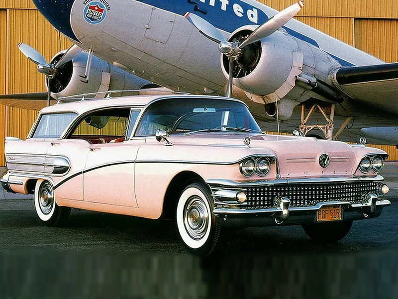 Buick Century 4-й рестайлинг 1957, универсал, 2 поколение (10.1957 - 09.1958)