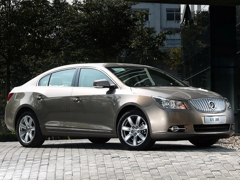 Buick LaCrosse 2009, седан, 2 поколение (04.2009 - 05.2013)