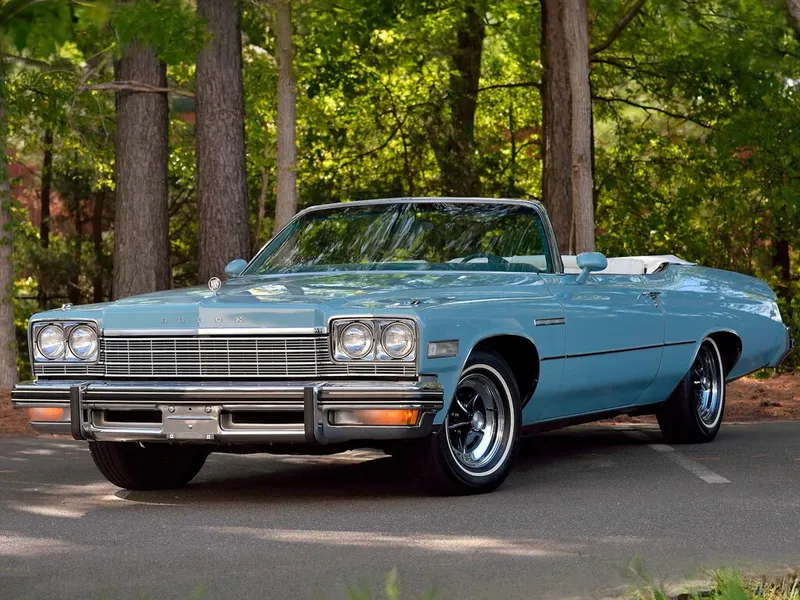 Buick LeSabre 4-й рестайлинг 1974, открытый кузов, 4 поколение (09.1974 - 09.1975)