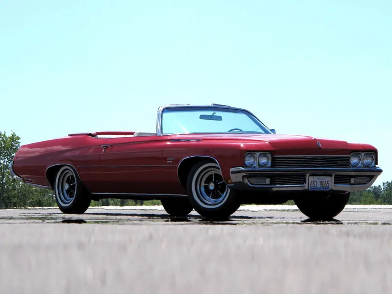 Buick LeSabre рестайлинг 1971, открытый кузов, 4 поколение (09.1971 - 09.1972)