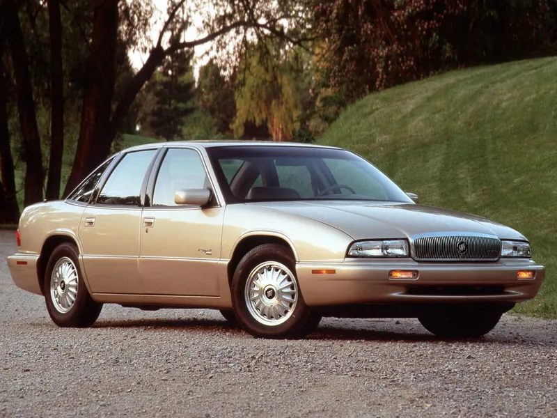 Buick Regal рестайлинг 1990, седан, 3 поколение (09.1990 - 08.1997)