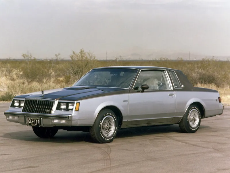 Buick Regal рестайлинг 1980, купе, 2 поколение (09.1980 - 08.1987)