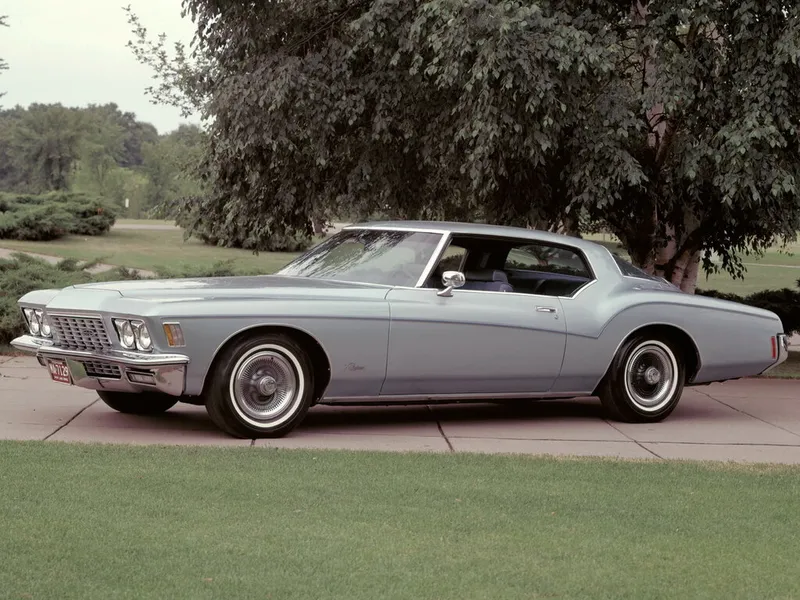 Buick Riviera рестайлинг 1971, купе, 3 поколение (10.1971 - 09.1972)
