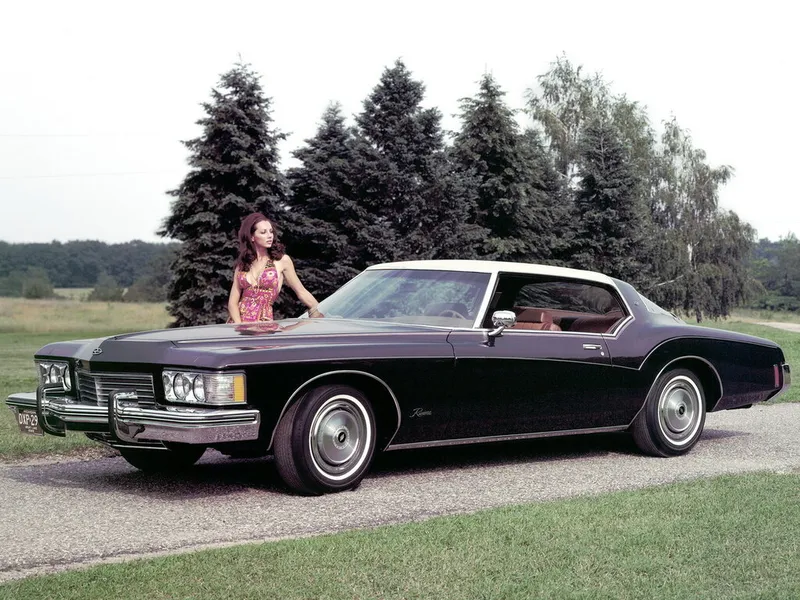 Buick Riviera 2-й рестайлинг 1972, купе, 3 поколение (10.1972 - 09.1973)