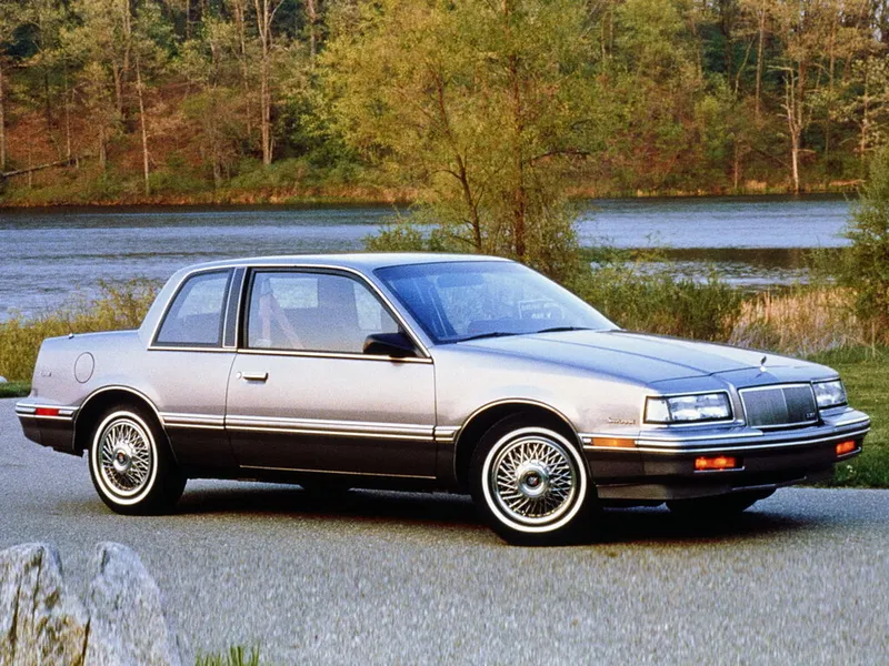 Buick Skylark рестайлинг 1987, купе, 7 поколение (06.1987 - 08.1991)