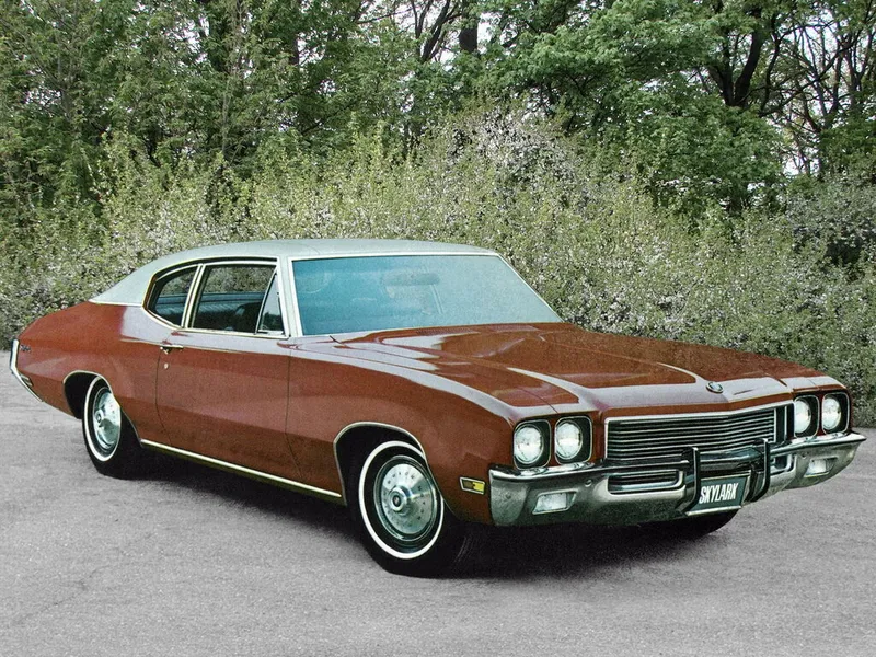 Buick Skylark рестайлинг 1969, купе, 4 поколение (10.1969 - 09.1972)