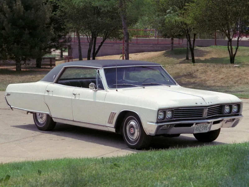 Buick Skylark рестайлинг 1965, седан, 3 поколение (10.1965 - 09.1967)