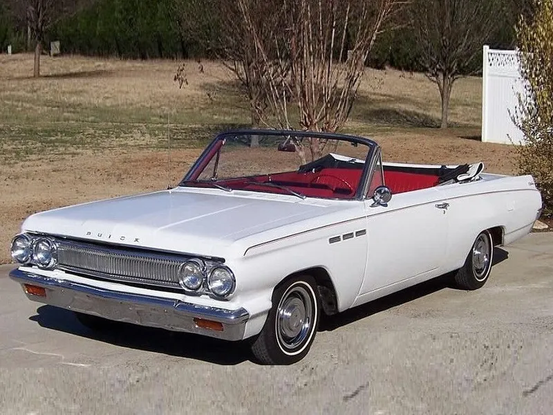 Buick Skylark рестайлинг 1962, открытый кузов, 2 поколение (09.1962 - 10.1963)
