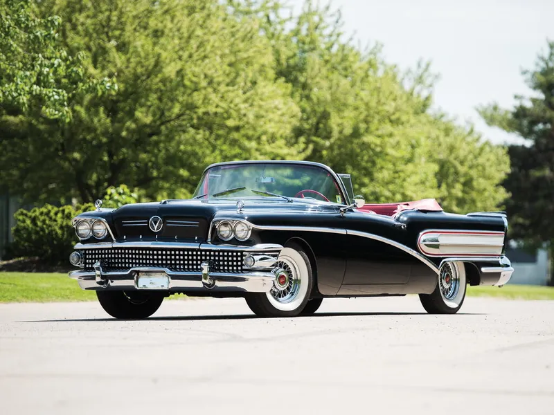 Buick Special 2-й рестайлинг 1958, открытый кузов, 2 поколение (01.1958 - 12.1958)