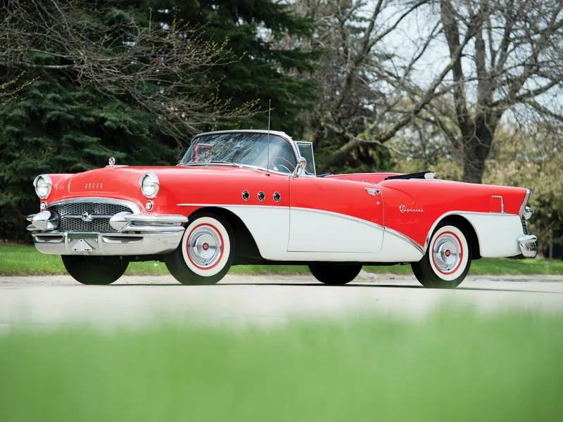 Buick Special рестайлинг 1955, открытый кузов, 2 поколение (01.1955 - 12.1957)